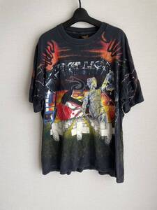 METALLICA FULL PRINT AOP 5 Album Master Of Puppets 　 1991　メタリカ　Tシャツ　美品