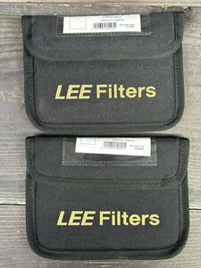 FX018 LEE Filters SL-23 コーラル No.4 LN-3 ハーフND 0.6 ハード 2枚セット 現状品