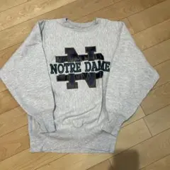 Champion NOTRE DAME リバースウィーブ トレーナー M 90s