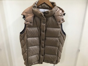 期間限定セール エディー・バウアー Eddie Bauer 【良品】EB900ダウンベスト レディースL シャンパンゴールド系 112275