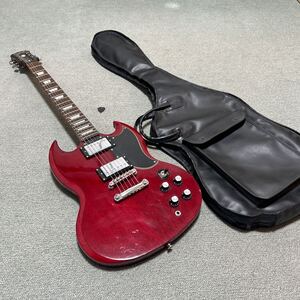 epiphone by Gibson SG standard 61 CH エピフォン　ギブソン　レスポール　スタンダード　ジャンク扱い lespaul EPIPHONE 