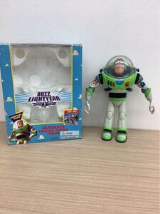 ◯営KU004-A3T80【埼玉発】DISNEY TOY STORY トイストーリー バズ・ライトイヤー フィギュア 通電確認済み ※説明欄注意書有 現状品