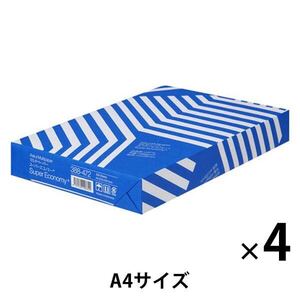 コピー用紙 マルチペーパー スーパーエコノミー A4 2000枚 500枚×4冊　アスクル ASKUL