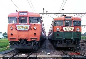 【鉄道写真】153系『カブト虫号』＆165系『ながら』 [0003080]