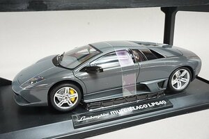 NOREV ノレブ 1/18 LAMBORGHINI ランボルギーニ ムルシエラゴ LP640 2006 ダ―クグレー 187949