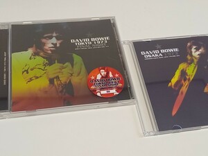 デヴィッド・ボウイ　DAVID BOWIE　TOKYO 1973　FINAL NIGHT　　おまけ　OSAKA 1973 CD-R