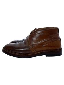 Alden◆チャッカブーツ/US8.5/BRW/馬革/13750/ラベロ/コードバン/Cウィズ/ビブラム裏張