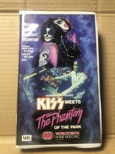 希少 輸入版 VHS『KISS Meets The Phantom Of The Park』ビデオ キッス