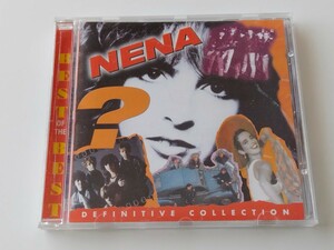 NENA / Definitive Collection CD COLUMBIA EU COL483715-2 96年ベスト,ネーナ,ロックバルーンは99,99 Luftballoons,Leuchtturm,?,Tokyo,