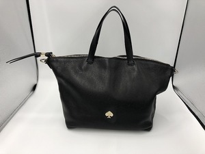 ケイトスペード kate spade 2WAY ハンドバッグ 黒・レザー