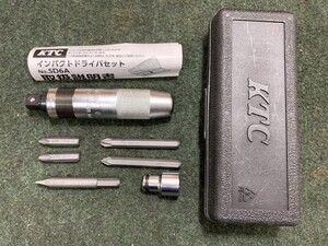 中古美品 KTC 京都機械 インパクトドライバセット SD6A