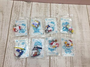 ◇ハローキティ《未開封品》フィギュア マスコット 8点 サッカー テニス ラクロスほか 9X9 【60】