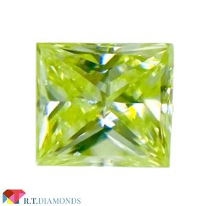 FANCY YELLOW GREEN 0.075ct RCT/RT0911/CGL