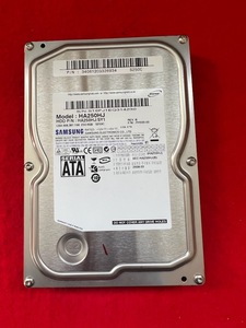 動作確認　ハードディスク SAMSUNG HA250HJ 250GB HDD（レコーダー DV-AC72から外し）(AA20)