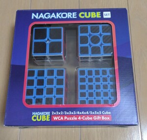 ナガコレキューブセット　ルービックキューブ　　2×2 3×3 4×4 5×5 知育玩具 立体パズル　パズルキューブ　