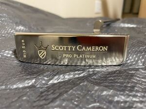 SCOTTY CAMERON PRO PLATINUM MID SUR プロプラチナム ミッドサー スコッティキャメロン パター