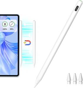 磁気ワイヤレス充電 アップルペンシル 第 2 世代: 傾き感度パームリジェクション機能付き iPad 用ペンシル - iPad Air 3 4 5th - iPad Mini