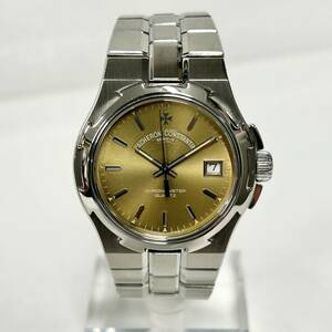 VACHERON CONSTANTIN 72050 Overseas Yellow Dial 35mm Quartz Medium ヴァシュロンコンスタンタン オーバーシーズ イエロー クォーツ