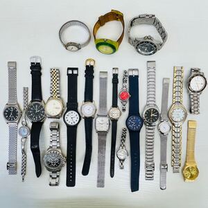 849 時計 20点 まとめ売り 大量 SEIKO セイコー CASIO カシオ Burberrys Q＆Q ALBA WIRED Roberta Baldini TELVA LUCIANO FORNERIS QZ AT