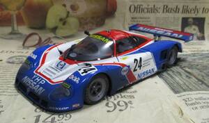 ★超レア*世界89台*EXOTO*1/18*1989 Nissan R89C #24 - Finish Line 1989 Le Mans 24h*フィニッシュライン