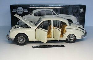 ▲最後1台！全金属！Model Icons 1/18 JAGUAR ジャガー Mark II Mark2 MK2 白