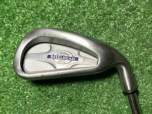 中古 単品アイアン キャロウェイ STEELHEAD X-14 IRONS 6番アイアン 純正スチール Flex不明　AI-0545