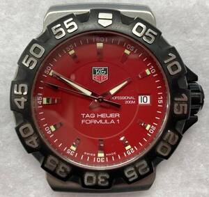 1円スタート TAGHEUER タグホイヤー フォーミュラ1 WAH1112 FORMULA1 腕時計 メンズ クォーツ 不動 現状品