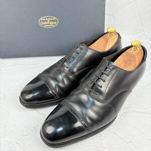 【良品】Crockett&Jones クロケットアンドジョーンズ ベルグレイブ ハンドグレード 黒 ブラック 9E 27.5cm 英国 ヒドゥンチャネル 伏縫い