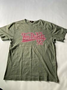 VonDutch ボンダッチ　半袖 Tシャツ L