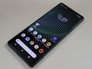 　★【47250WM】 ジャンク XQ-BC42 SONY XPERIA 1 III フロストグリーン 512GB 国内版SIMフリー 1円！1スタ！