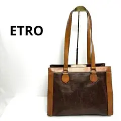 ETRO　エトロ　ハンドバッグ　トートバッグ　ペイズリー柄