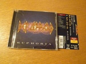 国内盤★ DEF LEPPARD / EUPHORIA ★ デフ・レパート / ユーフォリア