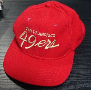 【中古】サンフランシスコ 49ers ビンテージキャップ