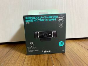 【暗所低温低湿保存・完動品】logicool C922n ウェブカメラ　ラスト