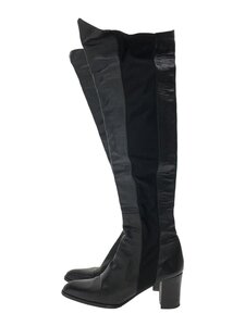 VERO CUOIO◆ロングブーツ/37.5/BLK//