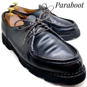 ☆即決・送料無料☆Paraboot パラブーツ MICHAEL ミカエル チロリアンシューズNOIR 黒 ブラック 28.5cm 革靴 ビジネスシューズ メンズ