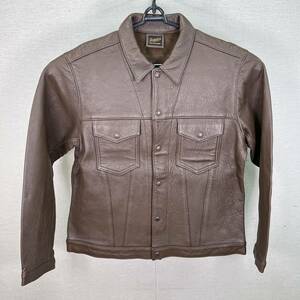 テンダーロイン シープスキンレザー 3RDジャケット ブラウン サイズL tenderloin O.G.L 3RD JKT BROWN sizeL 11aw 渋谷店 新品未使用保管品