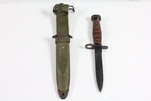 US M8AI PWH サバイバルナイフ 刀身 約14cm 米軍 アメリカ ミリタリー キャンプ アウトドア 【現状品】