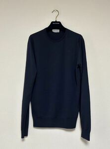 JOHN SMEDLEY/ジョンスメドレー/クルーネックセーター/sizeＳ/ネイビー/ニット