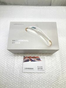 08【K423】◆良品◆ LOVE DOCK ラブドック 脱毛器 D-1126 光美容器