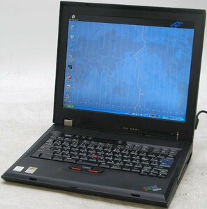IBM ThinkPad G41 2882-46J ■ Celeron-2.66/DVDROM/14.1インチ/希少OS/動作確認済/WindowsXP ノートパソコン #10