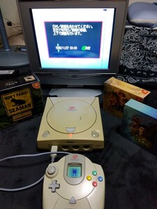 ドリームキャスト Dreamcast SEGA セガ DC　本体一式　ソフトセット　シェンムー　シーマン　ドリキャス　中古　動作確認済み