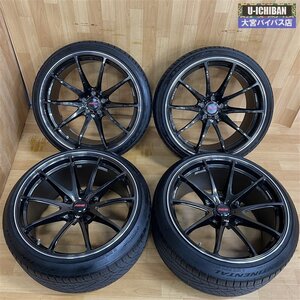 鍛造 廃盤 美品 RAYS VOLK RACING G25 20インチ 10J +20 / 11J +15 5H 114 & GY LS EXE / Co DWS06 245/35R20 255/35R20 4本 ボルク □004