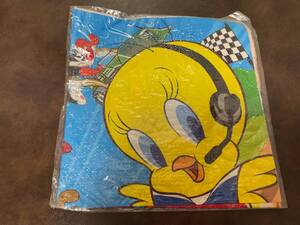 ⑨①新品★ TWEETY トゥイーティー バックスバニー ロードランナー シルベスター レジャーシート 60×60cm 非売品