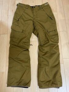 【新品未使用】686 Infinity Insulated Cargo Pant BREEN M2W213 スノーボード パンツ Ｌサイズ