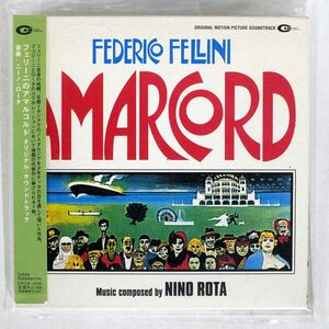 紙ジャケ ニーノ・ロータ/フェリーニのアマルコルド/カルチュア CPC81206 CD □