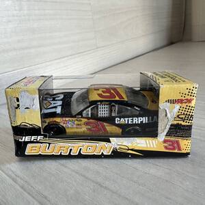 【A0278-4】未開封『Action 1/64 ナスカー CAT Jeff Burton ♯31 CATERPILLAR』ミニカー レーシングカー（同梱可）