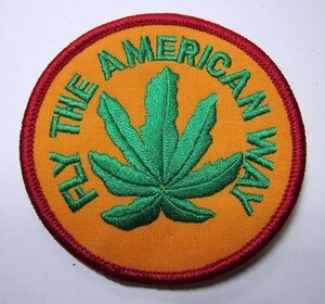 ★ビンテージワッペン◆TRUE Vintage 70s≪Marijuana Patch≫◆Deadstock★未使用