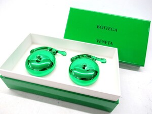 1000円スタート 自転車関連グッズ BOTTEGA VANETA ボッテガヴェネタ ベル グリーン アクセサリー 男女兼用 ブランド雑貨 箱付 11 HH①213