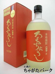 【限定品】 六調子酒造 ろくちょうし 赤 13年貯蔵 熟成酒 常圧 球磨焼酎 28度 720ml